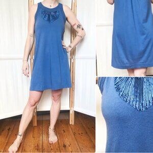 See By Chloé Modal Blue Dress